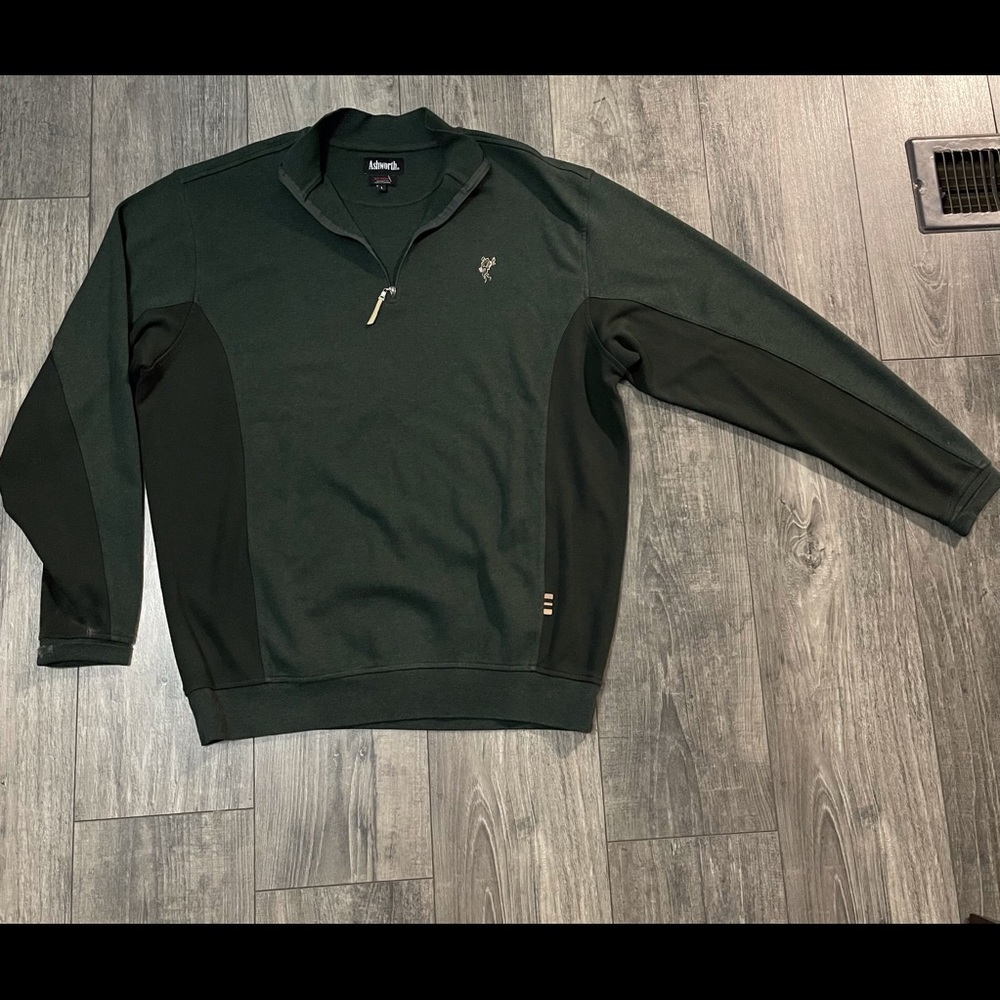 Ashworth Half Zip Up Pull Over - image 1